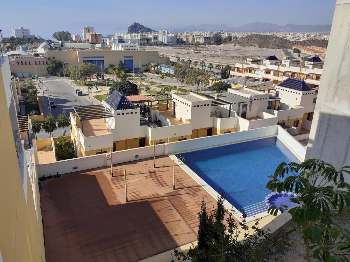 Apartamento En Aguilas Con Amplia Terraza Y Piscina Exterior photo